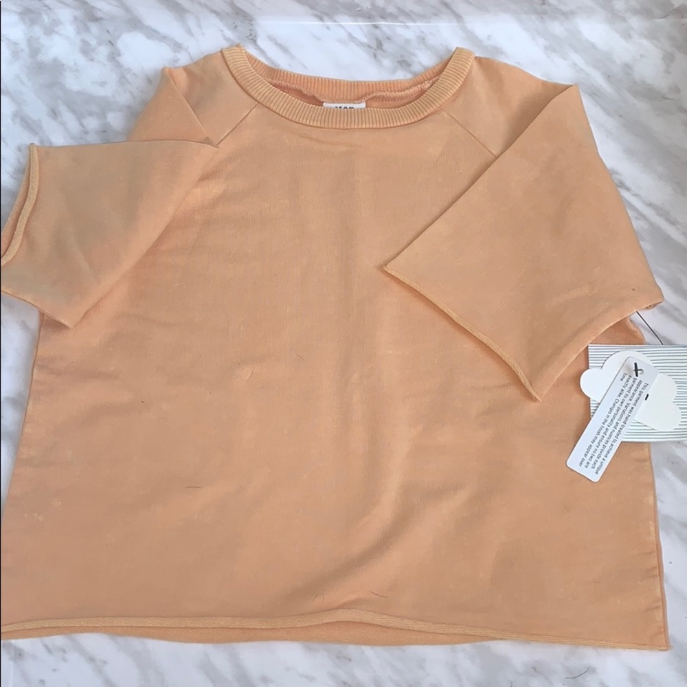 NWT Toddler Girls Stem Light Orange Top size 2